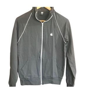 American Apparal used Apple zip up sweatshirt.